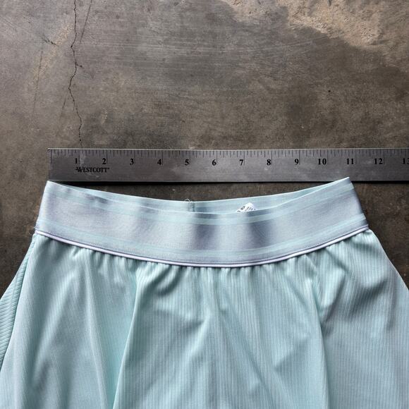 Nike Dri-Fit Court Flouncy Tennis Skirt Skort Women's XS Light Teal Athletic - Picture 7 of 9